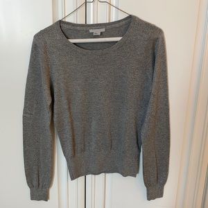 H&M Grey sparkle shimmery sweater
